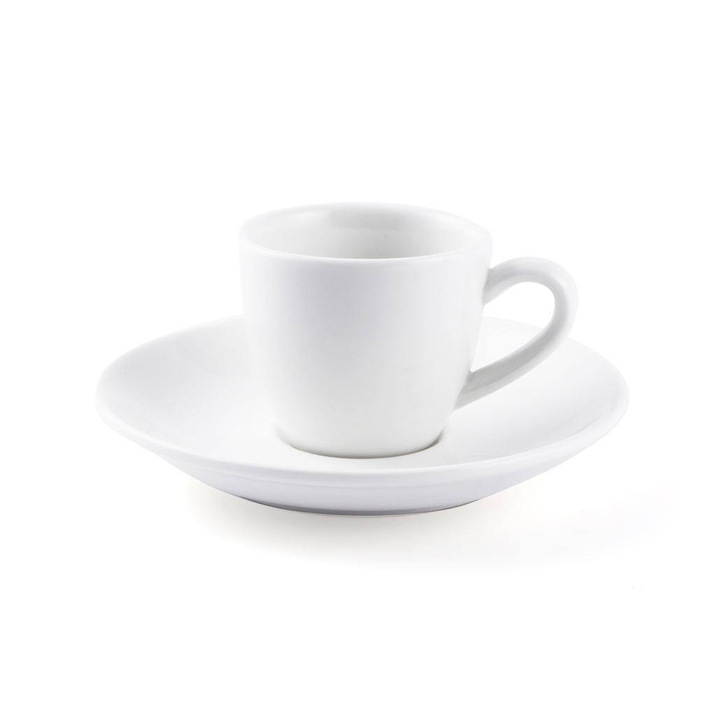 Porceletta Ivory Porcelain Espresso Cup & Saucer 70 ml