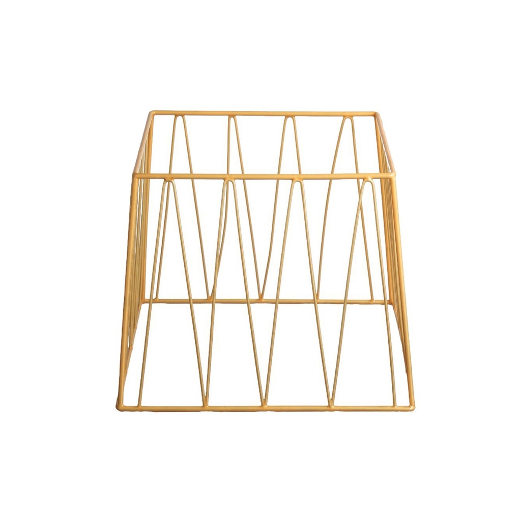 Vague Tall Golden 1/2 GN Rectangular Display Stand Riser
