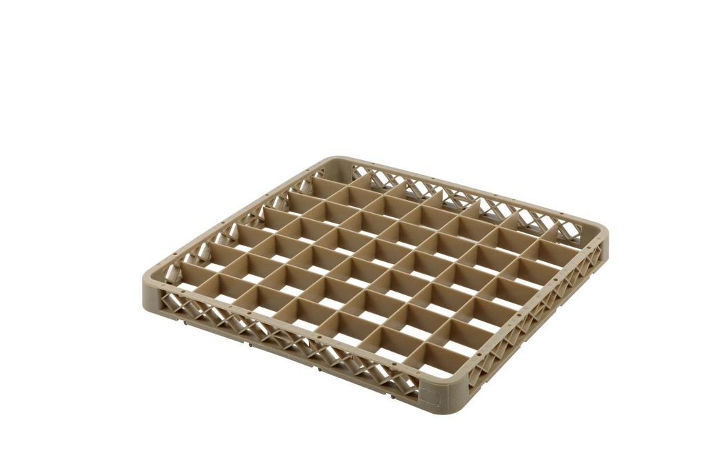 Vague Plastic Extender Rack 49 Compartment Beige