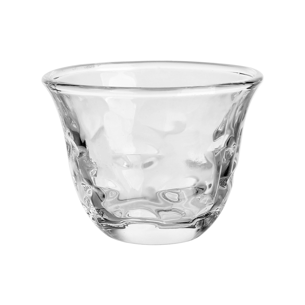 Vague 6 Pcs Glass Cawa Cup 60 ml Set - V06 Design