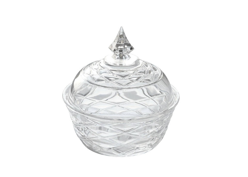 Vague Acrylic Transparent Dates Bowl Dia: 15 cm