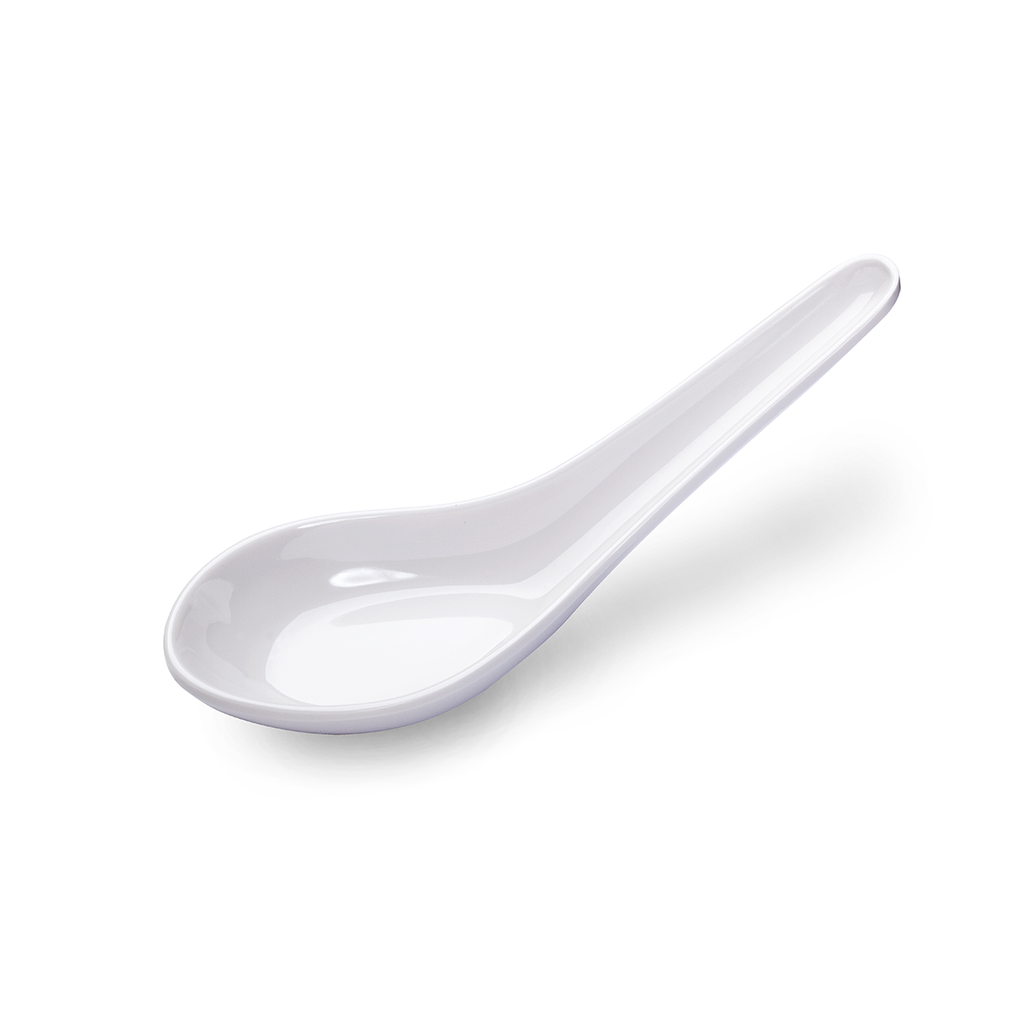 Vague Melamine Soup Spoon 5"