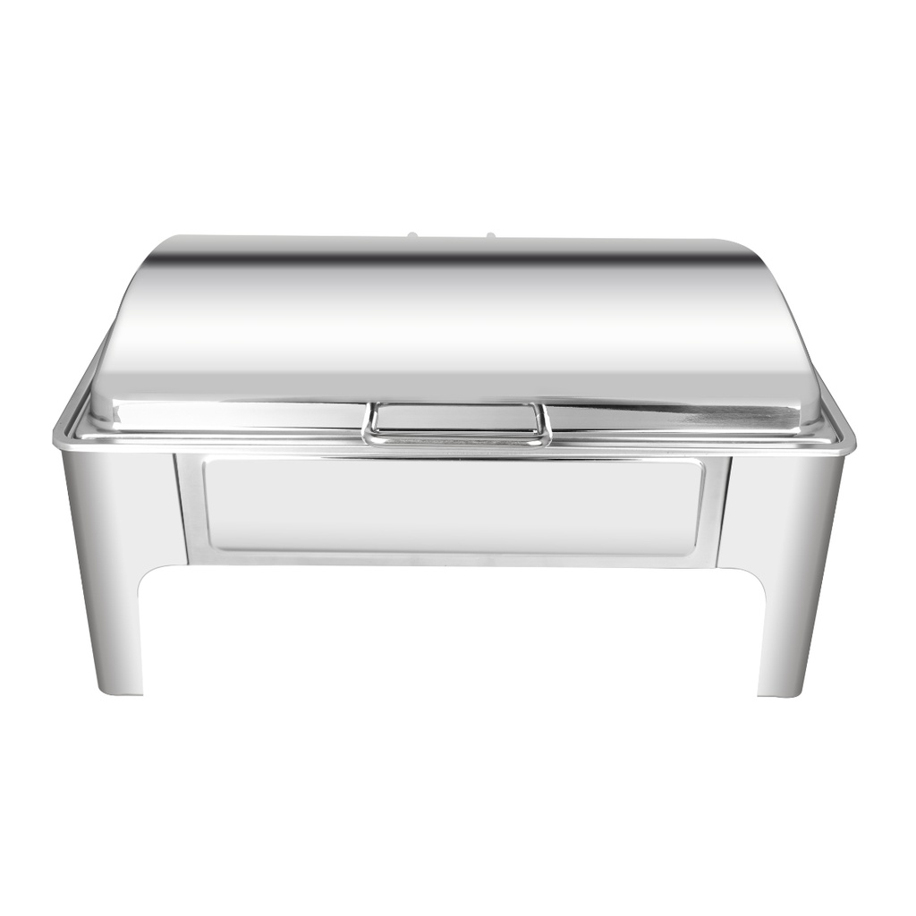 Vague Rectangular Stainless Steel 1/1 Chafing Dish 8.5L