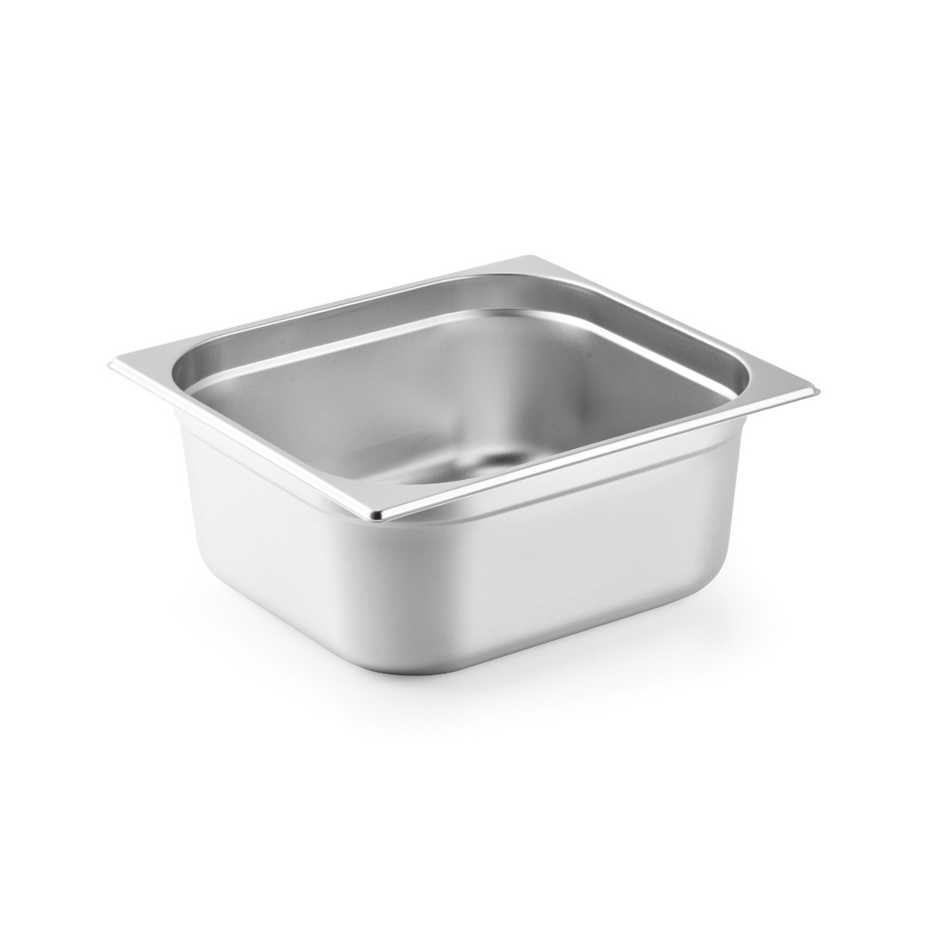 Vague Stainless Steel Gastronorm Pan GN 2/3 - 150 mm