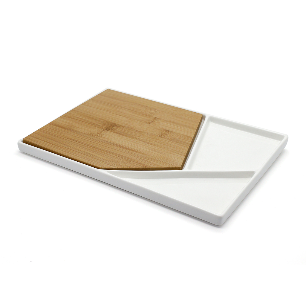 Porceletta Ivory Porcelain Serving Porcelain Plate & Board 30 cm / 12"