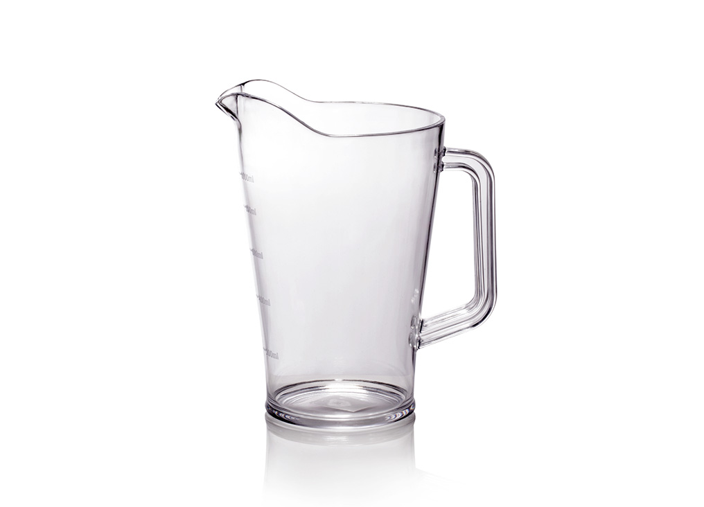 Transparent Measurment Acrylic Jug 1 Liter