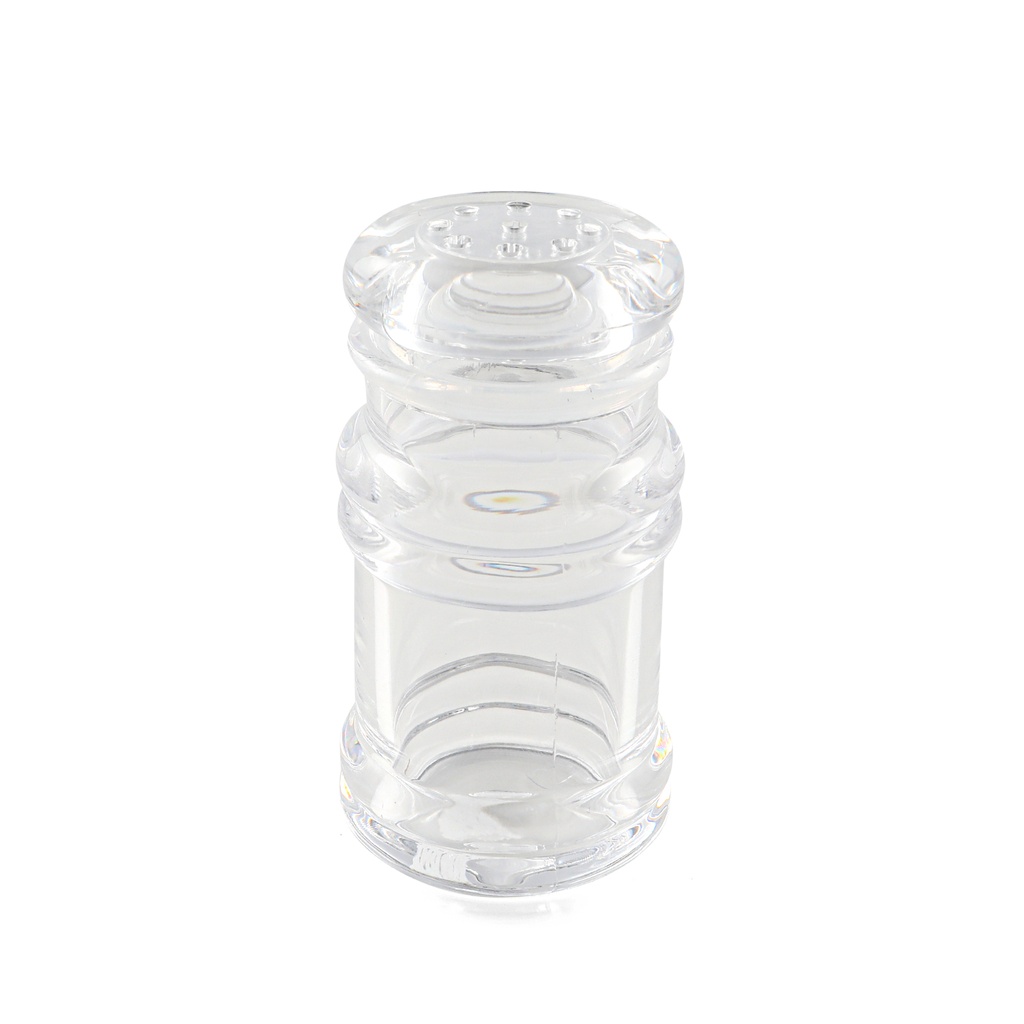 Transparent Plastic Salt and Pepper Shaker