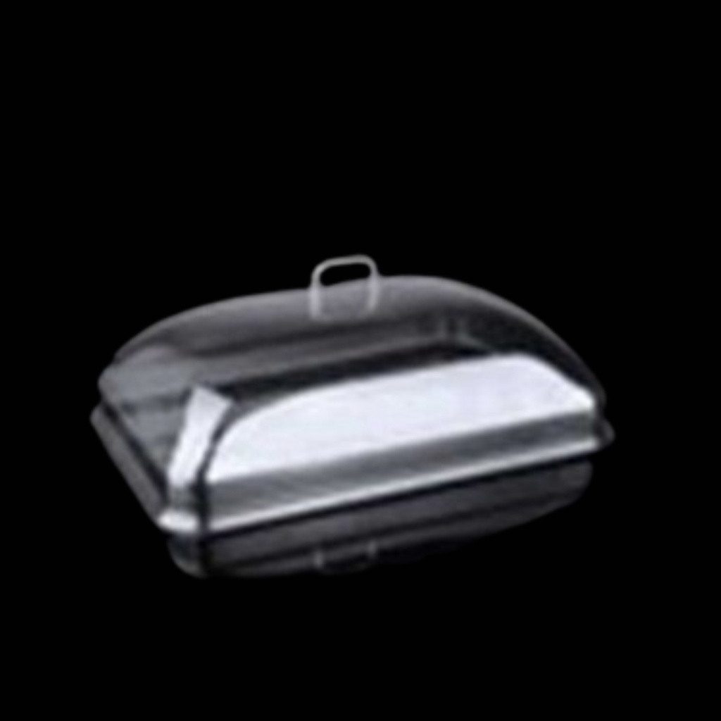 Transparent Plastic Rectangular Cover 42x32 cm