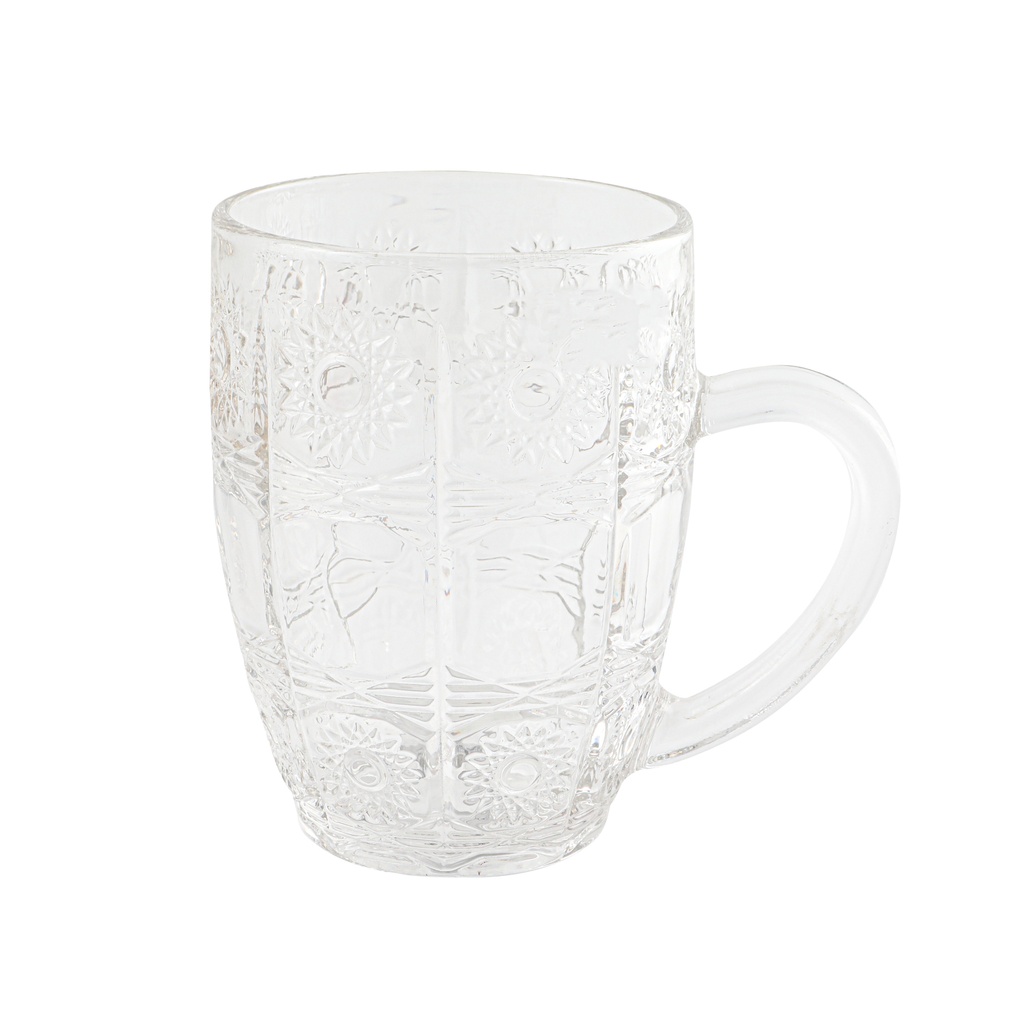 Transparent 500 ml Glass Mug