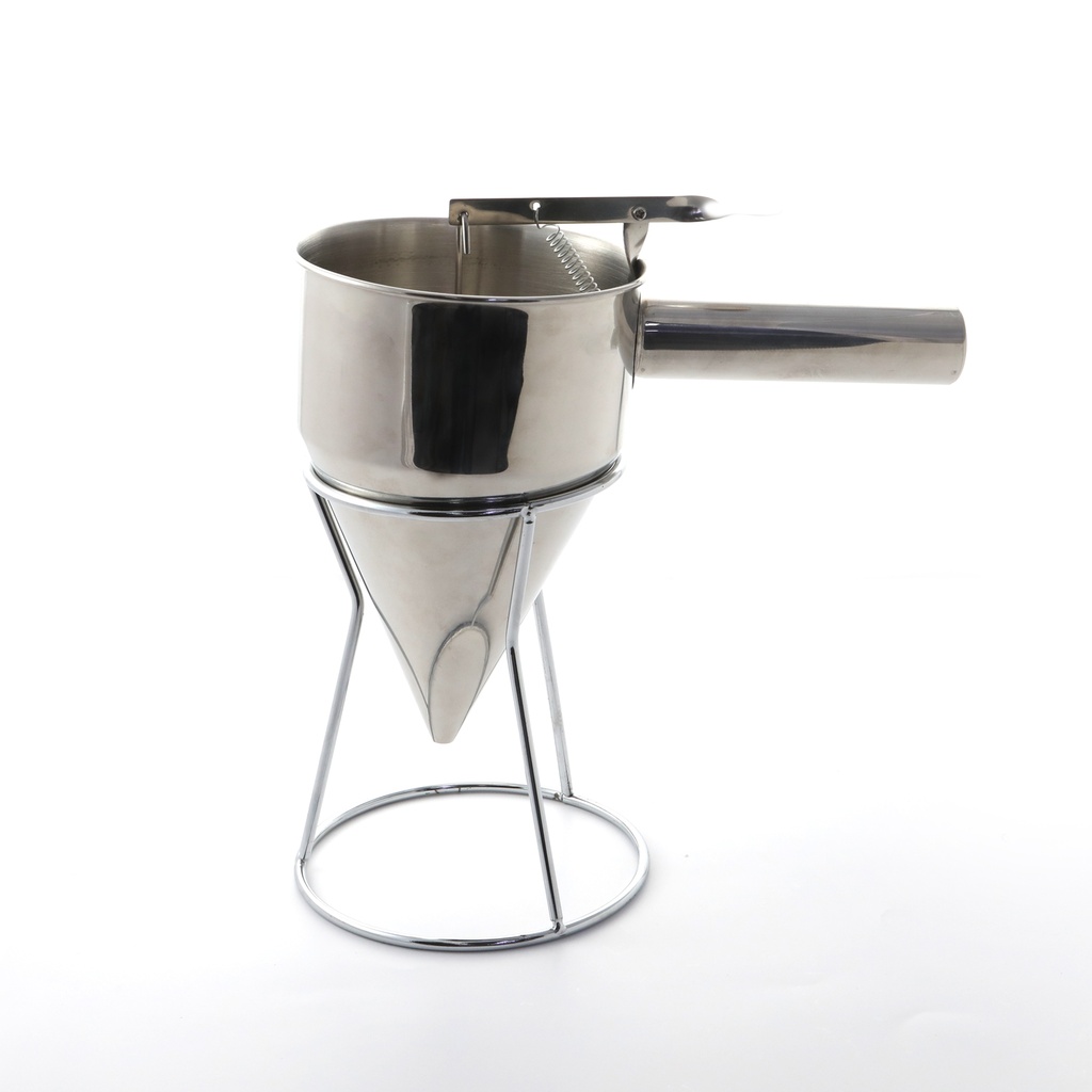 Stainless Steel Funnel 24 cm x25 cm Silver