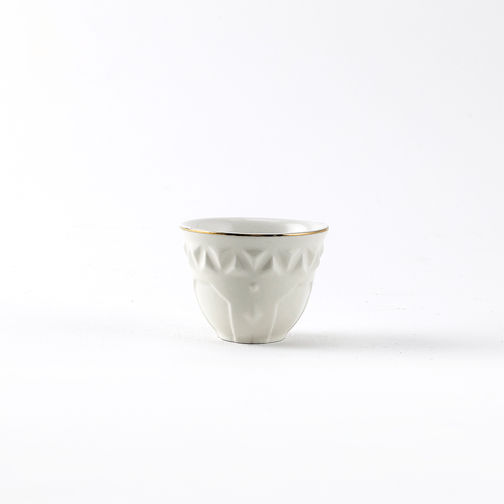 Decopor Creamy White Tea/cawa/Sugarpot 51pcs serving set 100 ml,50 ml RS-2121