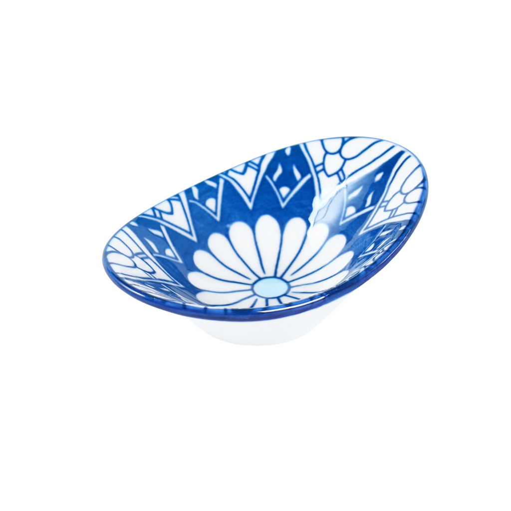 Che Brucia Oval Deep Dish 10 x 7.3 x 3.5 cm Mosaic Design