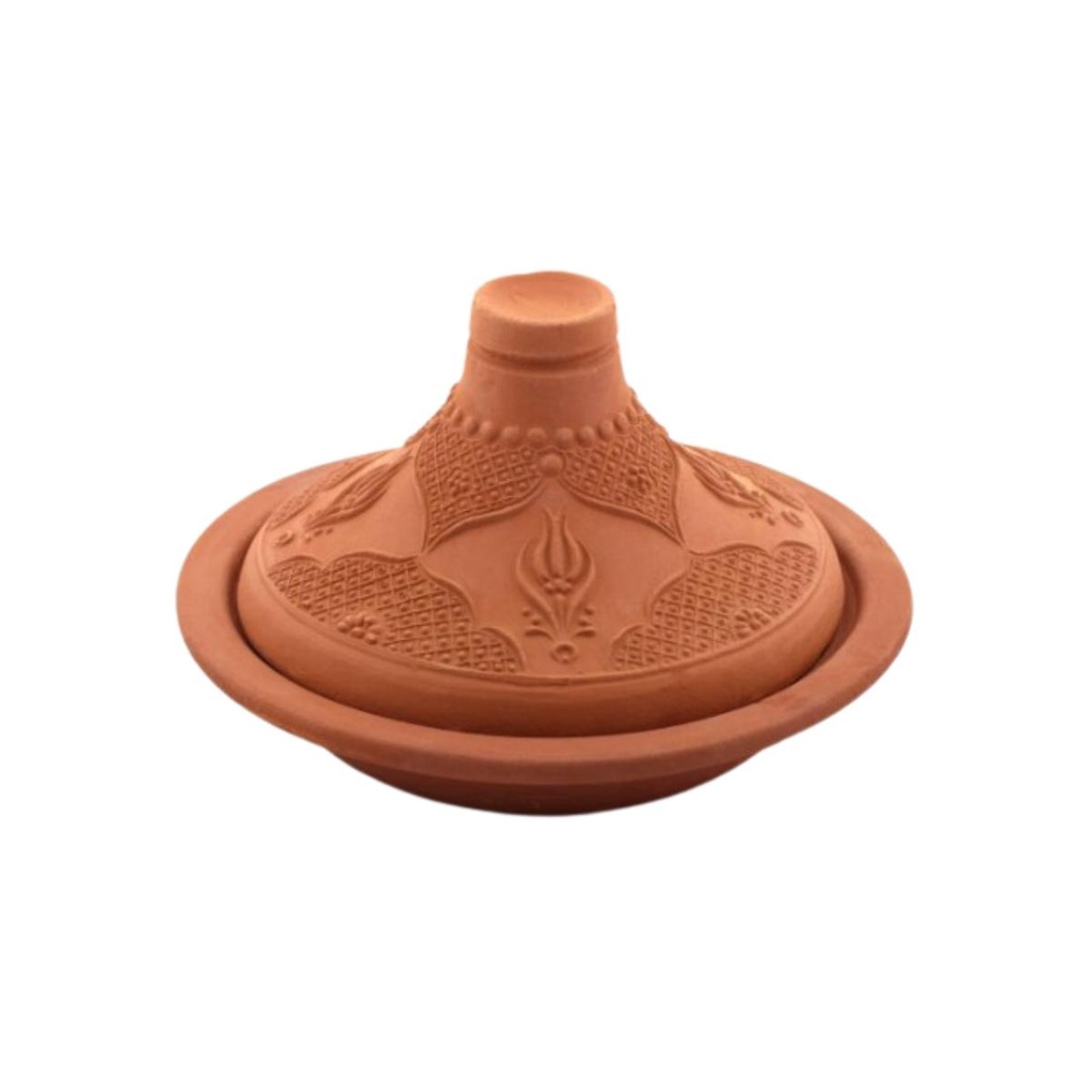 Che Brucia Clay Tajine 21 cm Natural Non Glazed