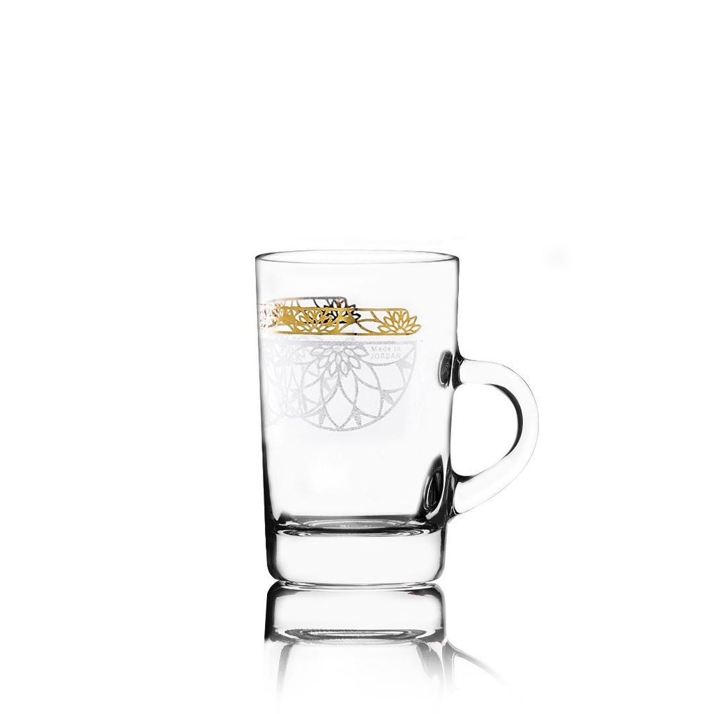 6pcs w handle tea tumbler / 43173