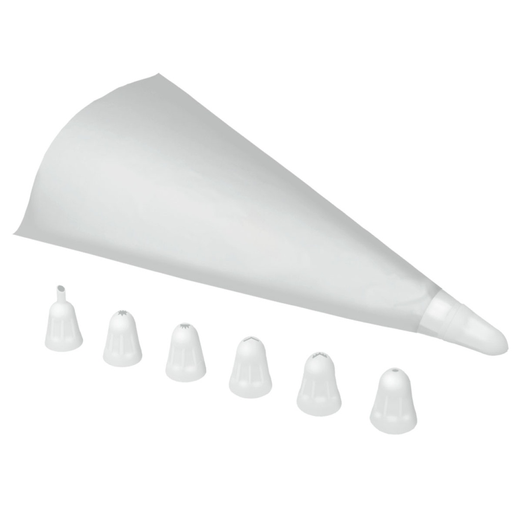 Metaltex Plastic Cake Decorating Set of with Bags 6" / 252420