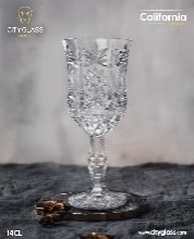 City Glass 6 Piece California Glass Steamware 140 ml Set