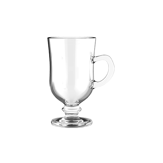 City Glass 6 Piece Small Royal Mug Irish Coffee 120 ml
