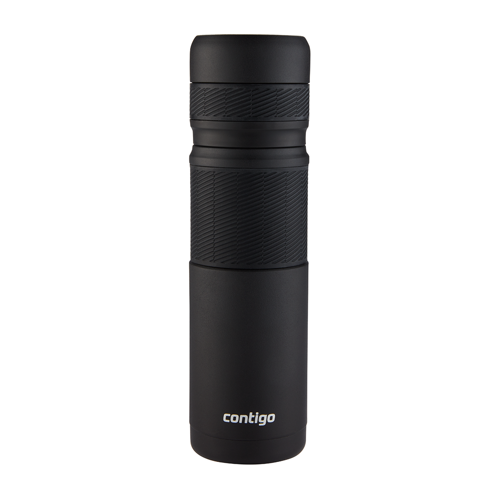 Contigo Black Vacuum Insulated Stainless Steel Thermal Bottle with 360 Interface 740 ml / 2095794