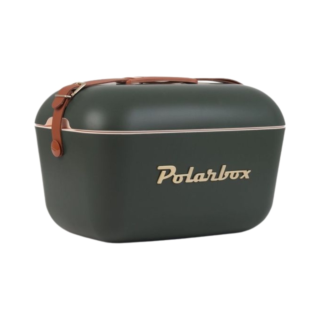 Polarbox 12 Liters Classic Cooler Box Green Forest - Gold / 9405