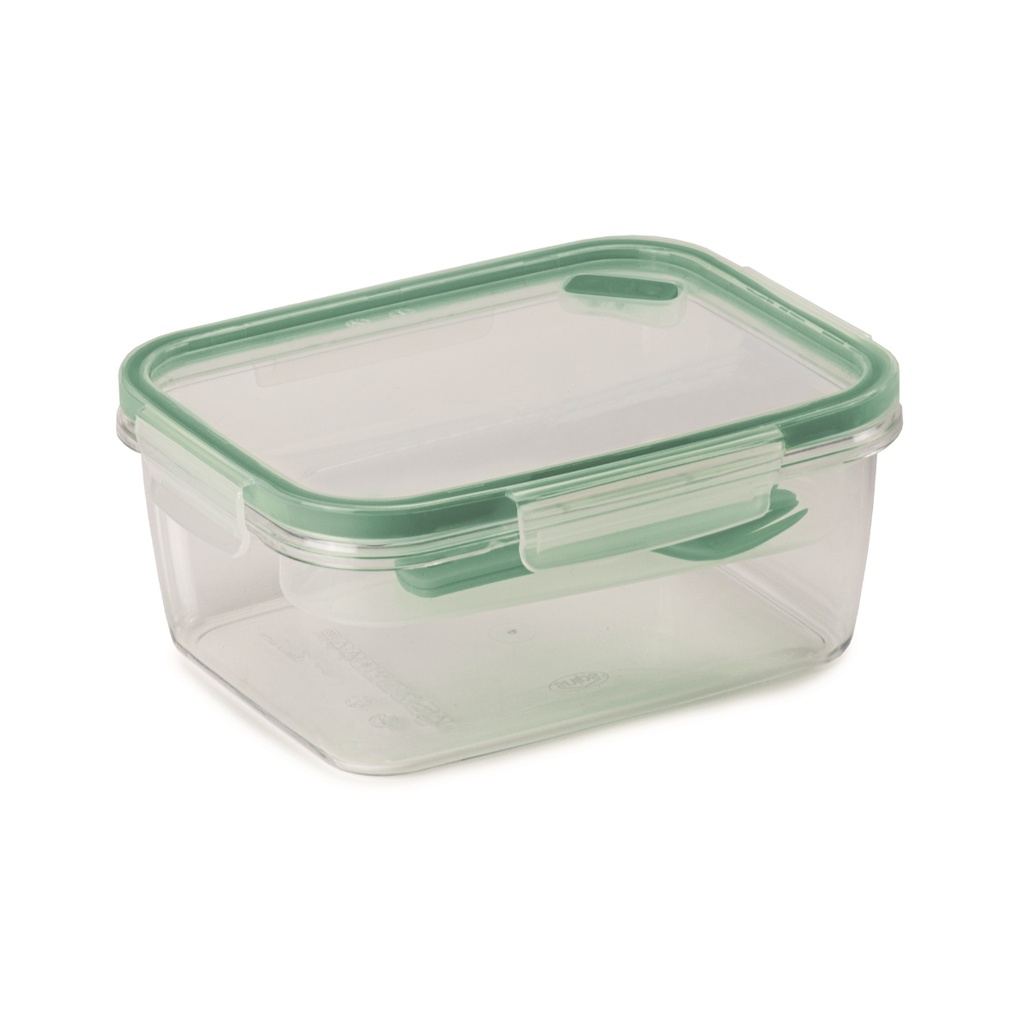 Snips Tritan Renew Airtight Rectangular Lunch Box 1.5 Liter with PP Fork & Kinfe / 000586