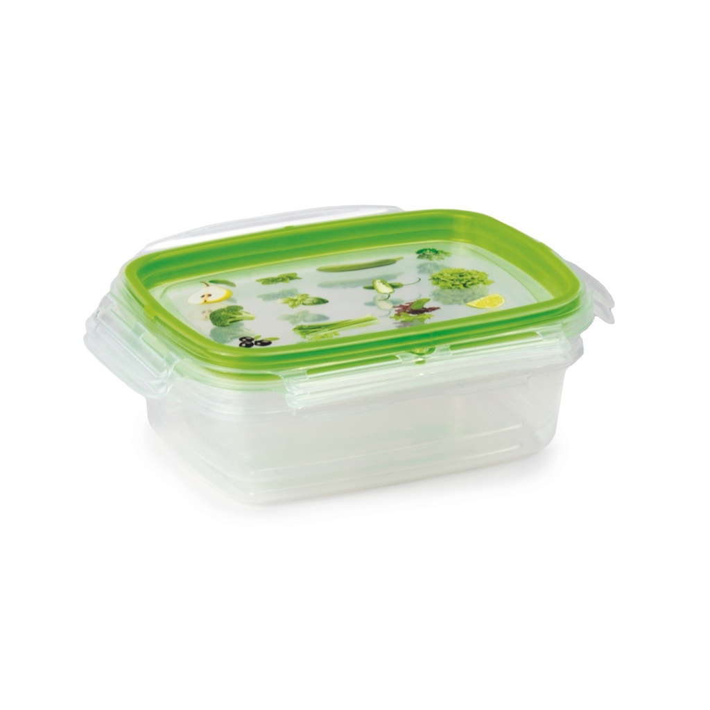 Snips 2 Pieces Snipslock Rectangular Containers 600 ml Set / 000586