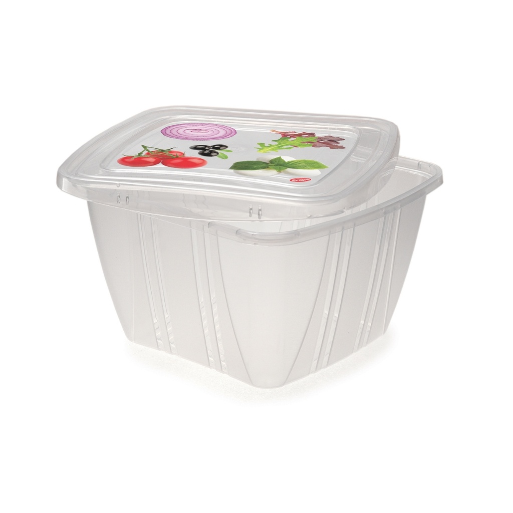 Snips 3 Pieces Fresh Square Container 1 Liter / 000586