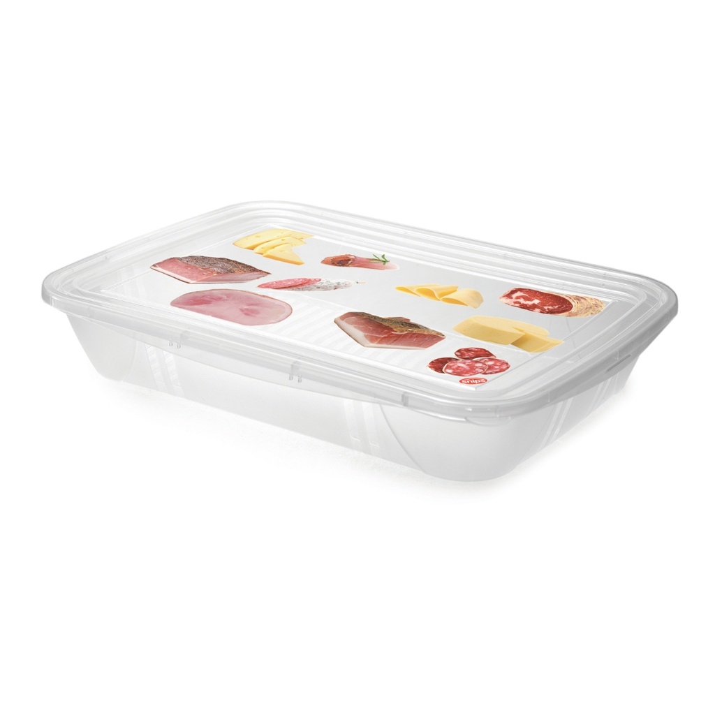 Snips 2 Pieces Fresh Rectangular Container 1.5 Liter Set / 000586