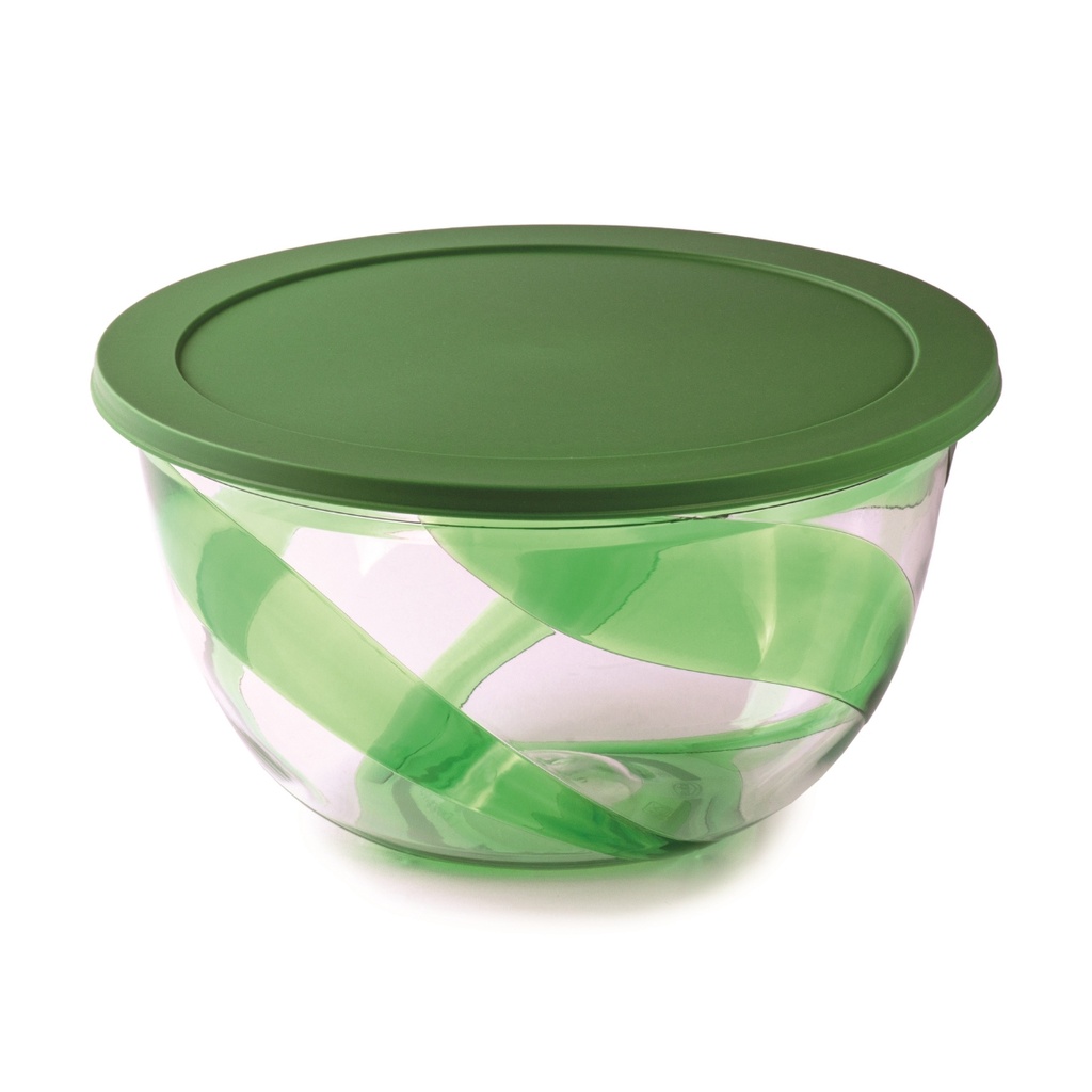 Snips Salad Bowl 5 Liter with Lid Green / 000873