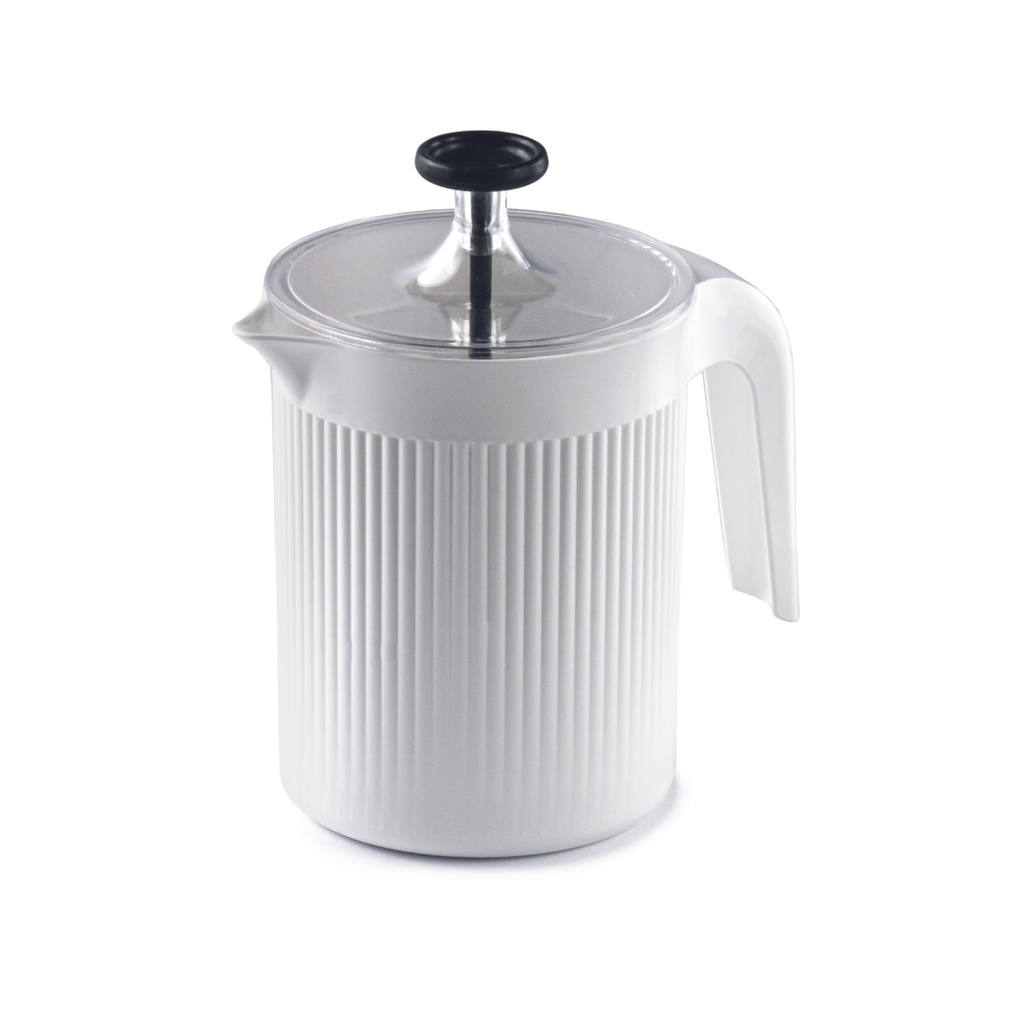 Snips White Cappuccino Maker & Milk Creamer / 000586
