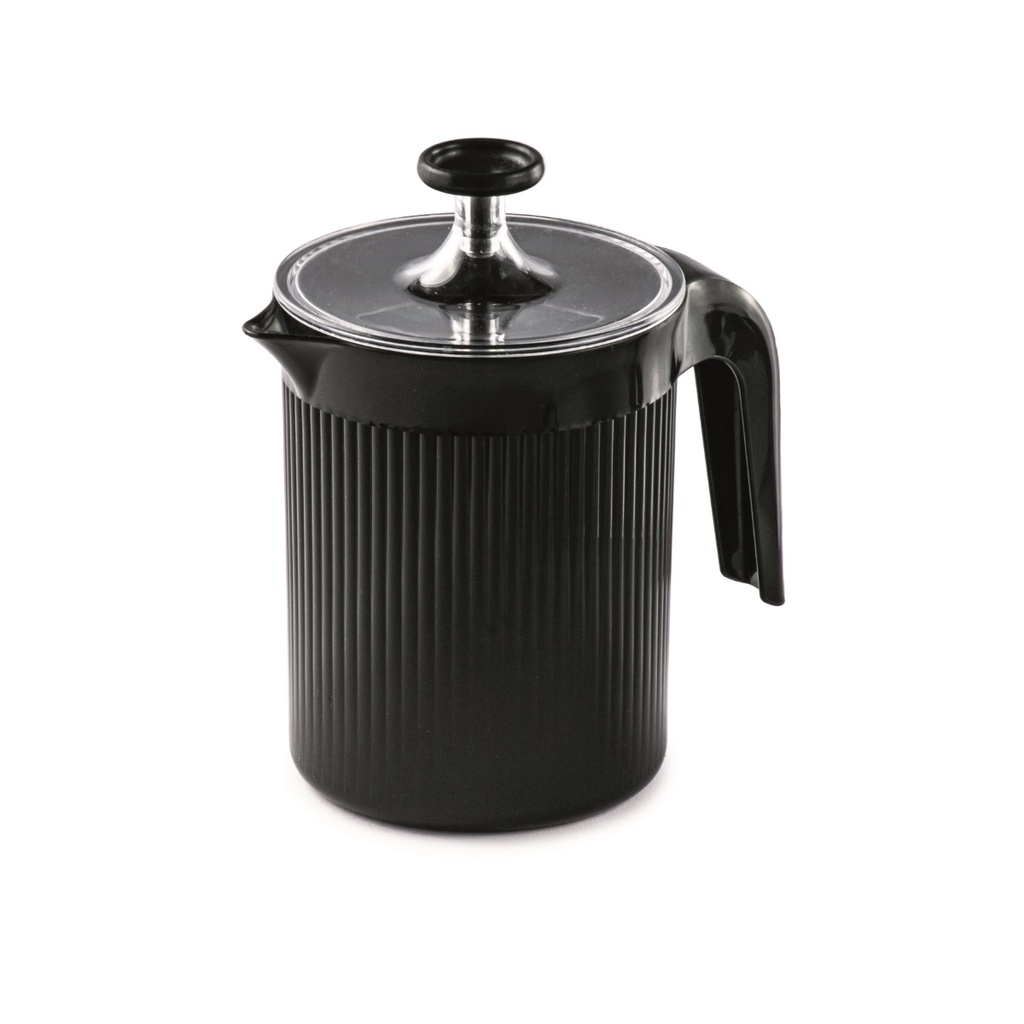 Snips Black Cappuccino Maker & Milk Creamer / 000586