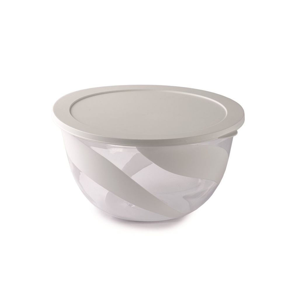 Snips Salad Bowl 5 Liter with Lid White / 010075