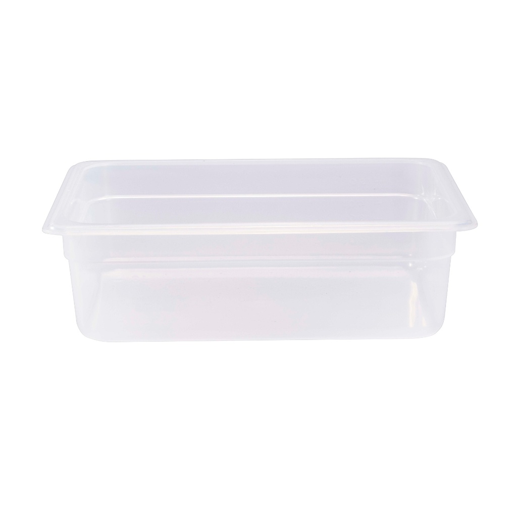 Jiwins Plastic 1/3 White Container 150 mm / JW-P136P