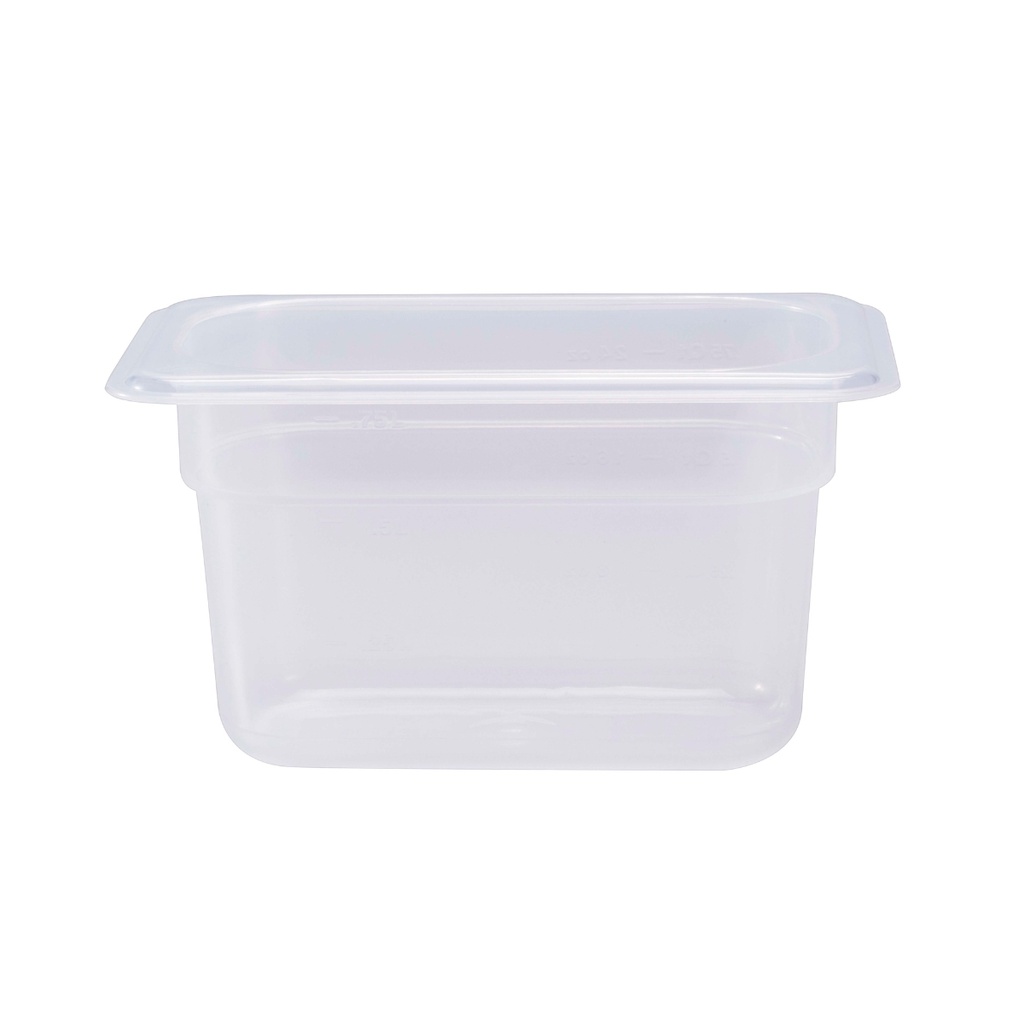 Jiwins Plastic 1/4 White Container 150 mm / JW-P146P