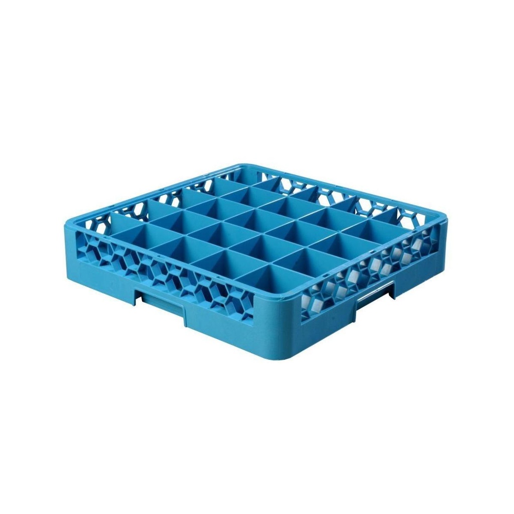 Jiwins Plastic 25-compartment Glass Rack Blue / JW-25