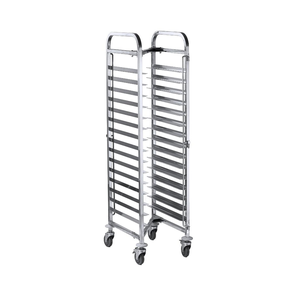 Jiwins 15pcs 2/1 GN 15-tiers Nesting Trolley / JW-GNZK30