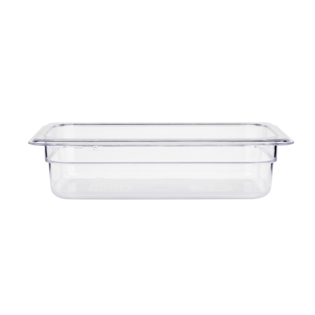Jiwins PC Plastic Transparent GN 1/3-100 mm Clear / JW-P134