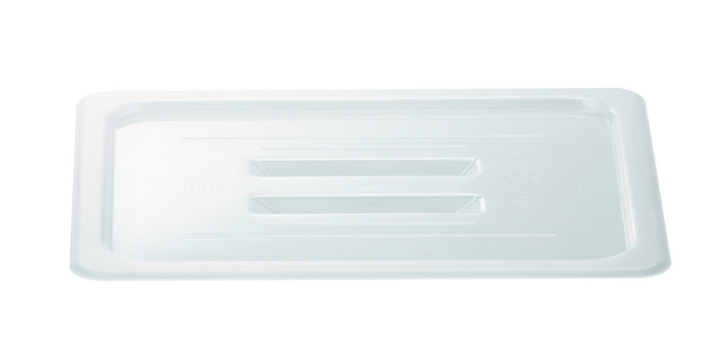 Jiwins PC Plastic Transparent GN 1/4 Lid White Handle Clear / JW-P14HC