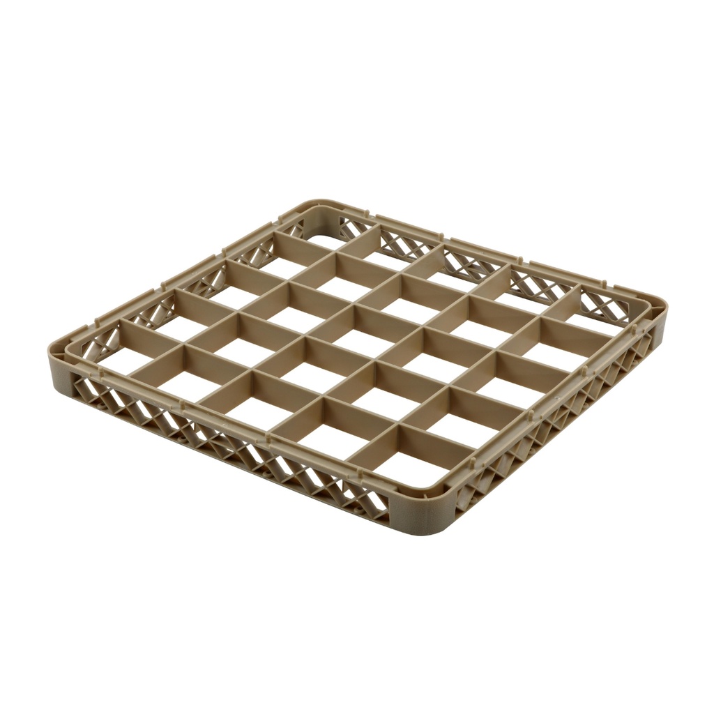 Jiwins Plastic 25-compartment Standard Extender Beige / JW-253