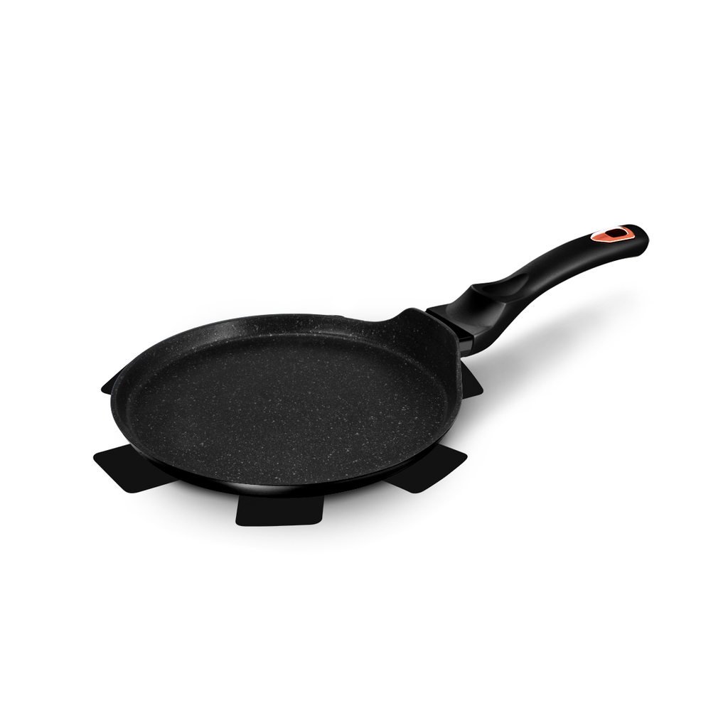 Berlinger Haus Pancake 28 cm Pan with Protector Black Rose Collection / BH/6181