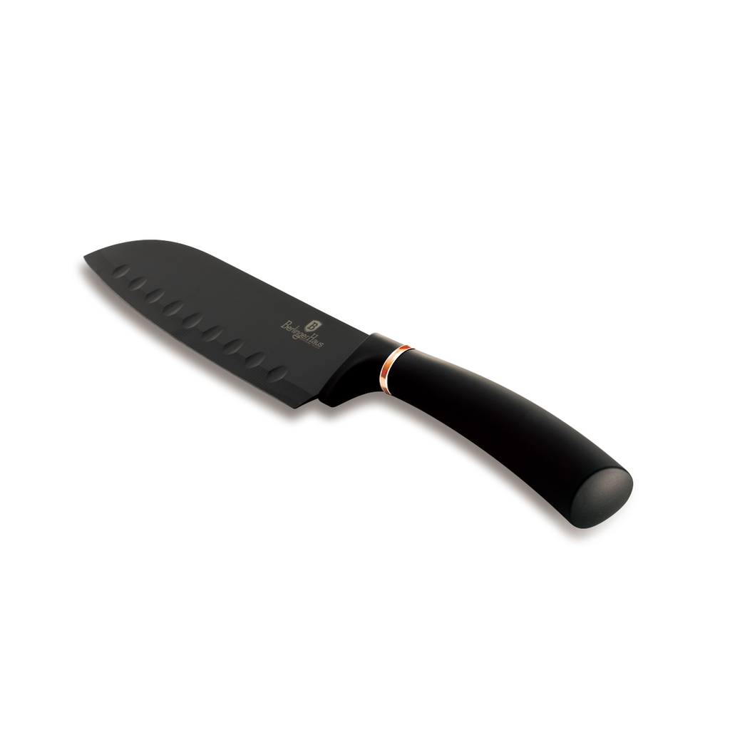 Berlinger Haus Santoku Knife 17.5 cm Black Rose Gold Collection / BH/2330
