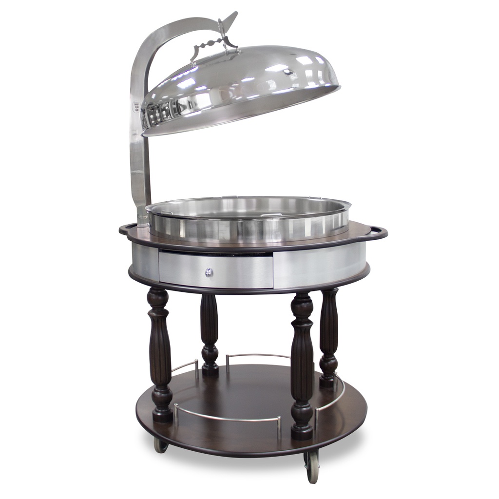 Ozti Chafing Dish with Trolley 80 cm / 7EKO.PS910.00