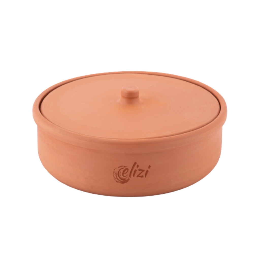 Elizi Clay Tray with Lid 30 cm / EL-106