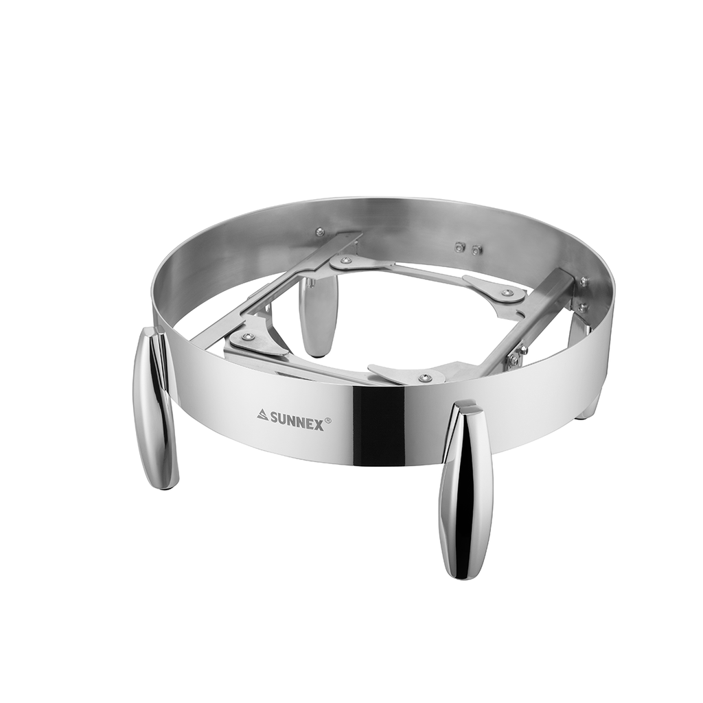 Sunnex Sicily Chafer Stainless Steel with Alloy Legs Round 36 cm / W17-3600B2