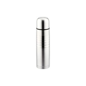 Sunnex Stainless Steel Vacuum Flask 700 ml Ribbed Bullet Shape