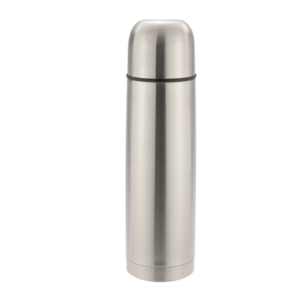 Sunnex Vacuum Flask Stainless steel 1 Liter Plain Bullet Shape