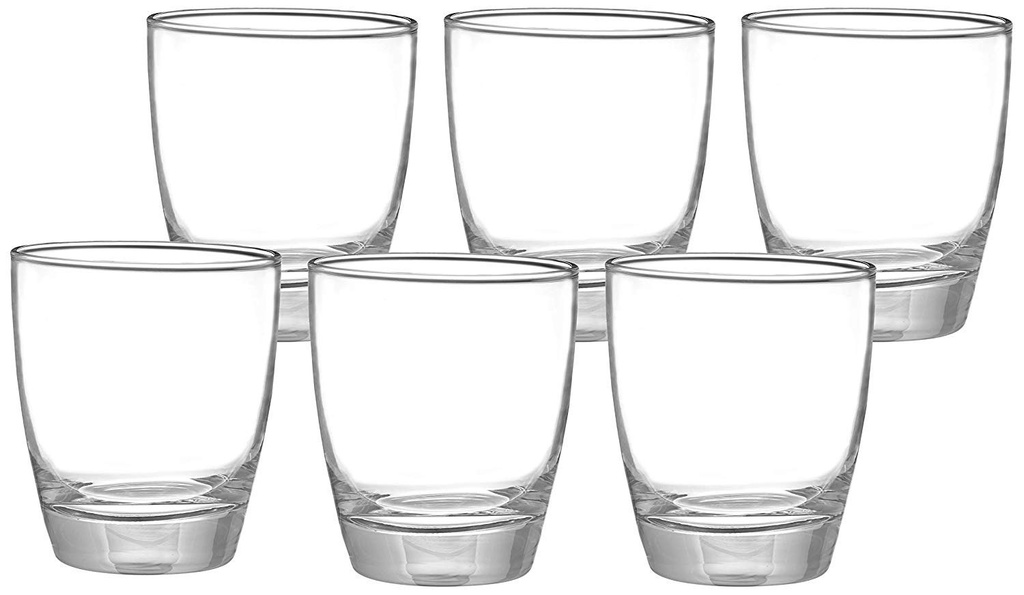 Uniglass Viv Whisky Tumbler 380 ml Set of 3 Pieces Bulgaria