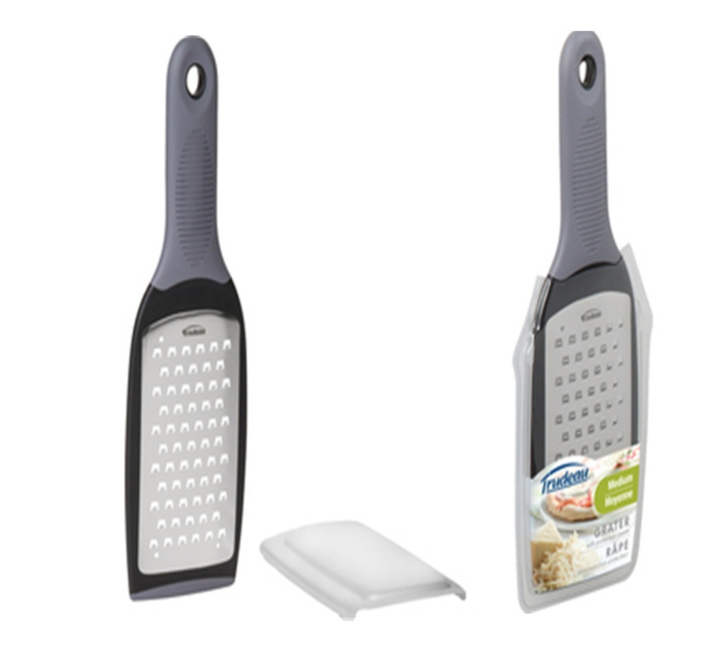Trudeau Stainless Steel Less Flat Grater M. Surface / 9912088