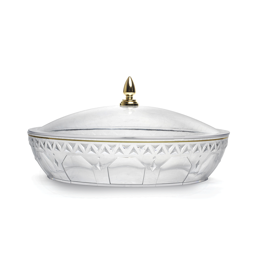 Rose round candy bowl 30 cm RS-2121 / 52598