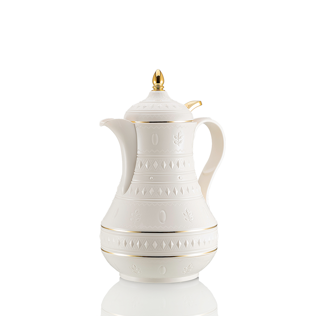 Rose Thermos RS-712 Tea Vacuum Flask 0.6 Liter with Push Button Cover / RS-712-06-P/A01