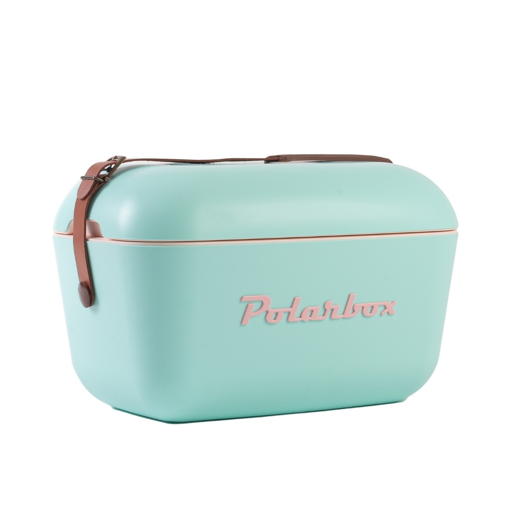 Polarbox 20 Liters Classic Cooler Box Cyan - Baby Rose / 9210